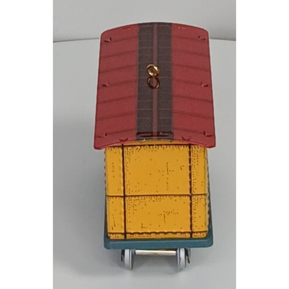 Hallmark Keepsake Ornament Yuletide Central Mail Car Train #3 In Series 1996 - Picture 6 of 11